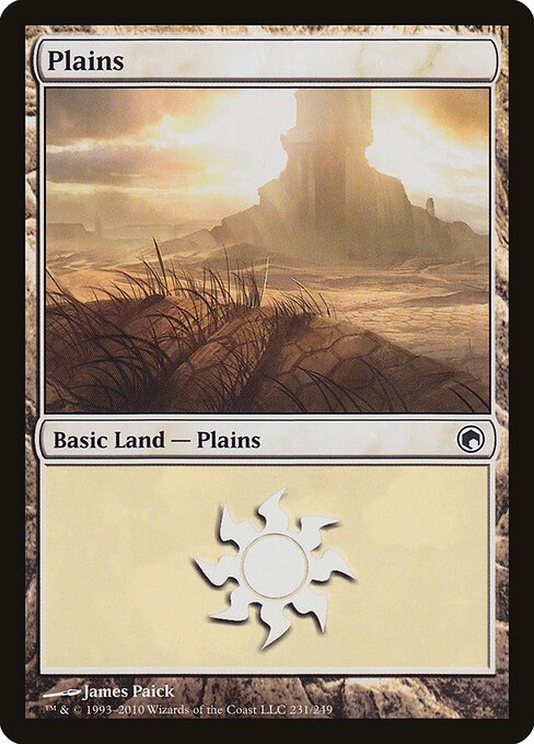 Plains (231) card from SOM #231
