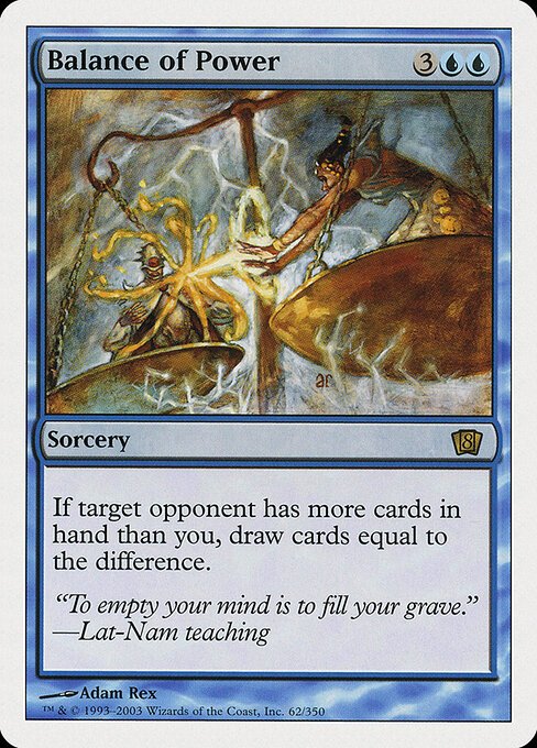 Balance of Power card from 8ED #62