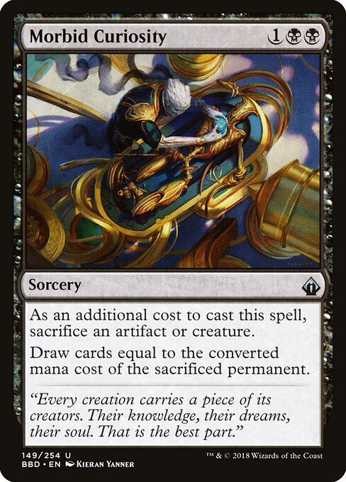 Morbid Curiosity card from BBD #149