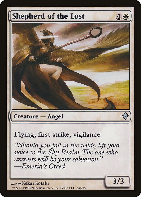 Shepherd of the Lost card from ZEN #34