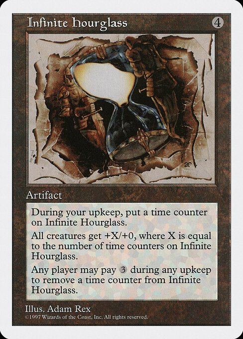 Infinite Hourglass card from 5ED #product-2213