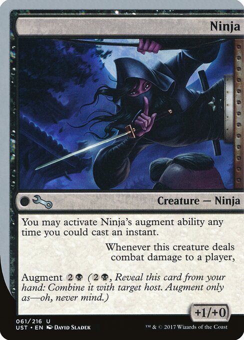 Ninja card from UST #61