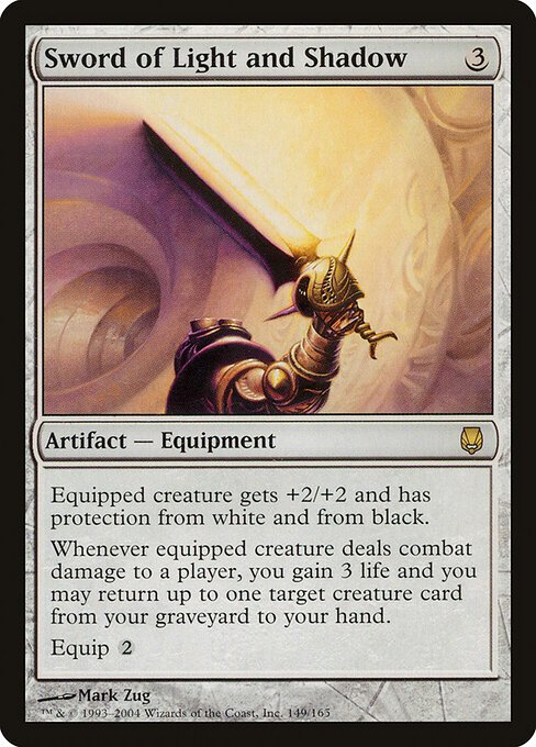 Sword of Light and Shadow card from DST #149