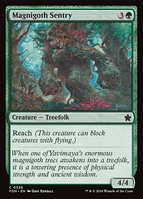 Magnigoth Sentry card from FDN #556