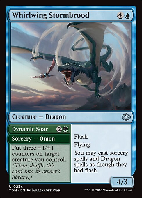 Whirlwing Stormbrood card from TDM #234