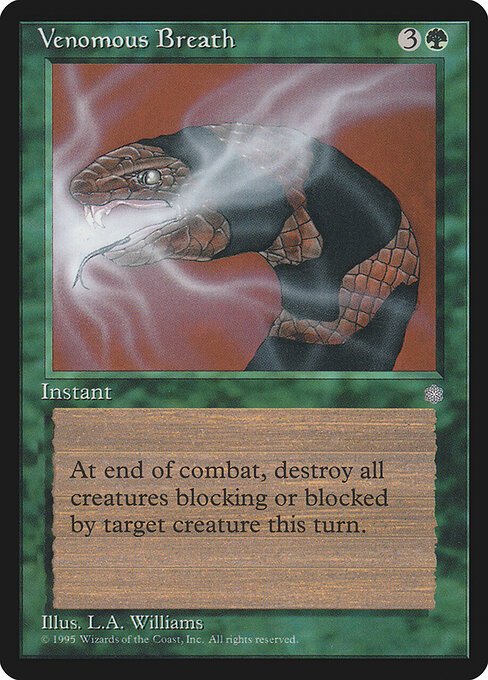 Venomous Breath card from ICE #product-4929