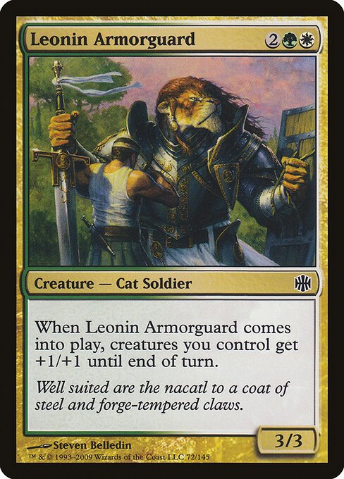 Leonin Armorguard card from ARB #72