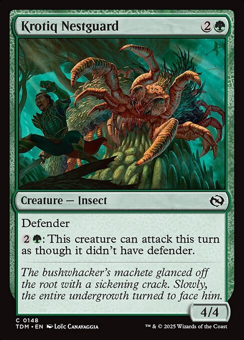 Krotiq Nestguard card from TDM #148
