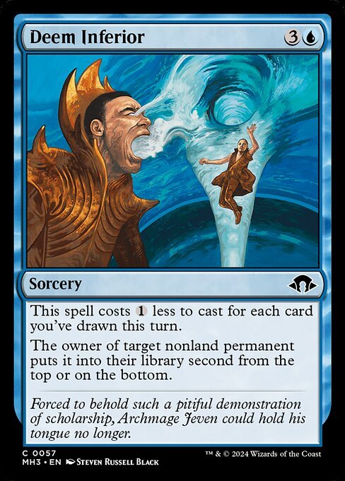 Deem Inferior card from MH3 #57