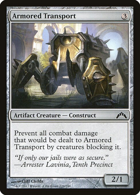 Armored Transport card from GTC #226