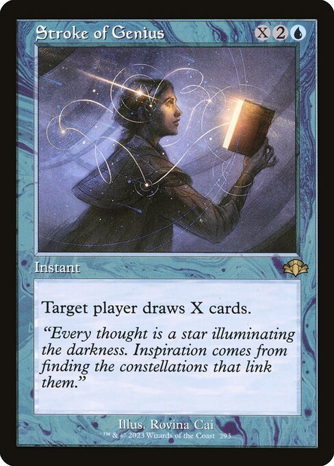 Stroke of Genius card from DMR #293
