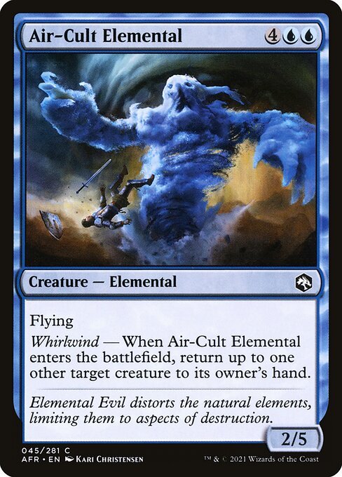 Air-Cult Elemental card from AFR #45