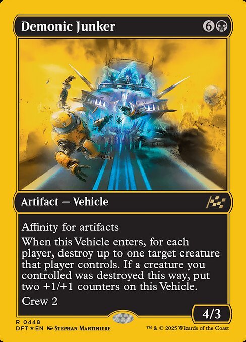 Demonic Junker card from DFT #448