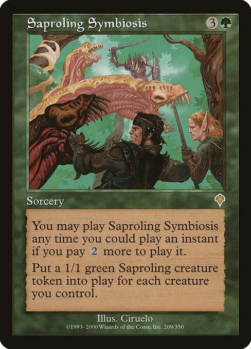 Saproling Symbiosis card from INV #209
