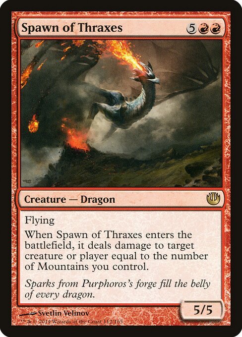 Spawn of Thraxes card from JOU #112