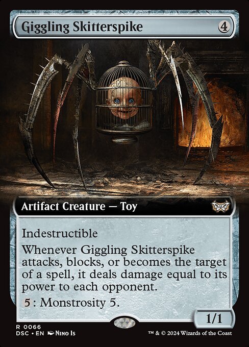 Giggling Skitterspike card from DSC #66