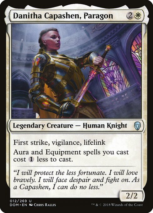 Danitha Capashen, Paragon card from DOM #12