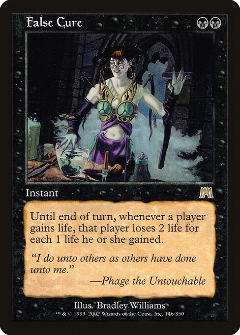 False Cure card from ONS #146