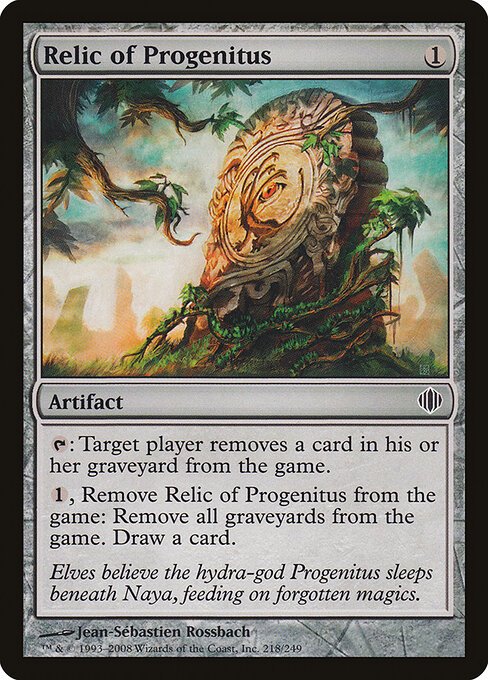 Relic of Progenitus card from ALA #218