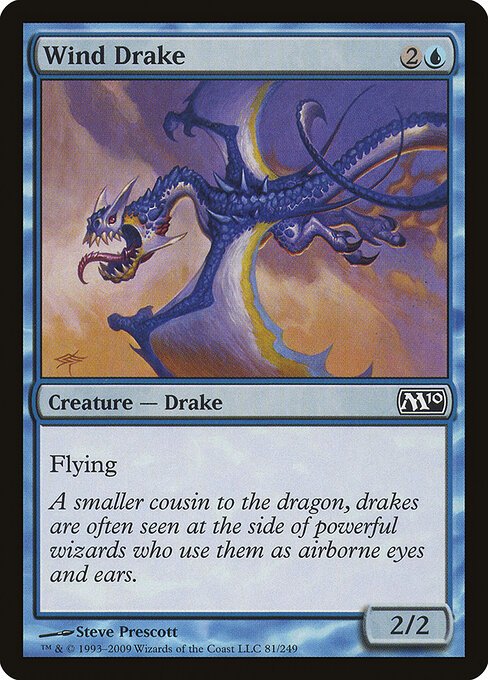 Wind Drake card from M10 #81