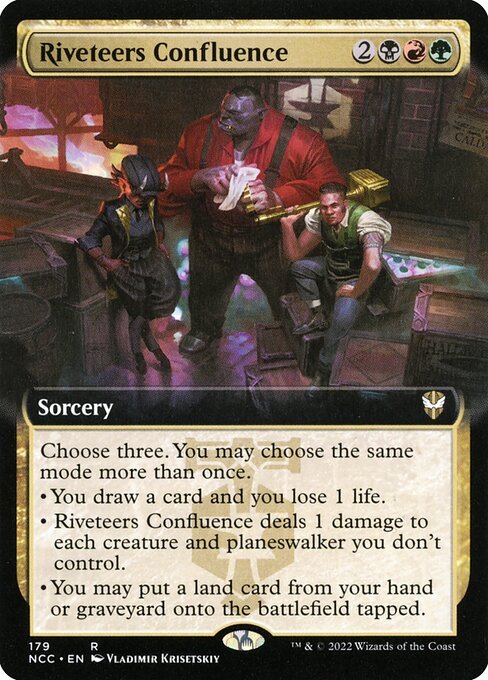 Riveteers Confluence card from NCC #179