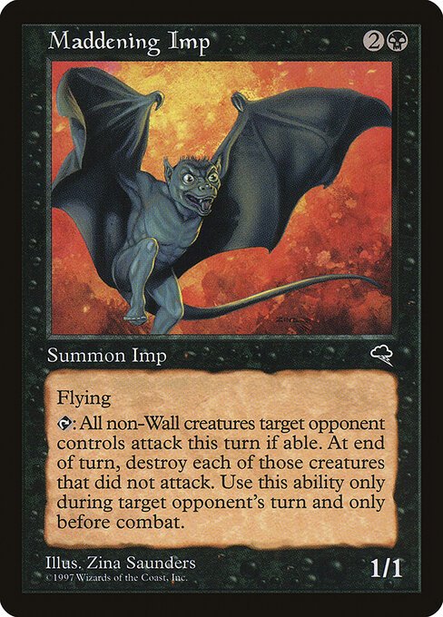 Maddening Imp card from TMP #143