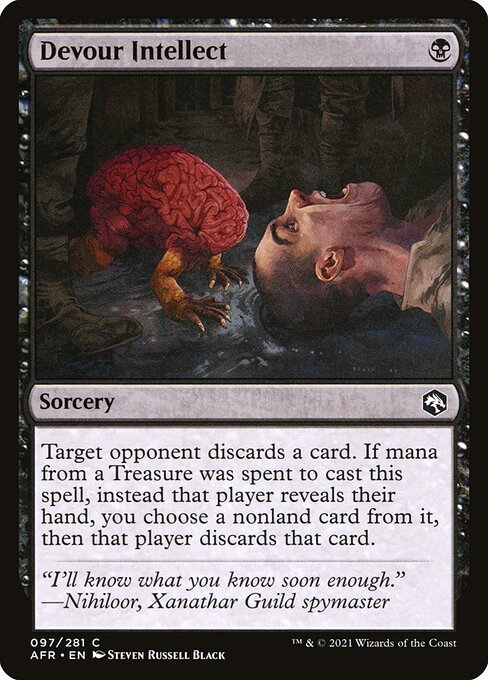 Devour Intellect card from AFR #97