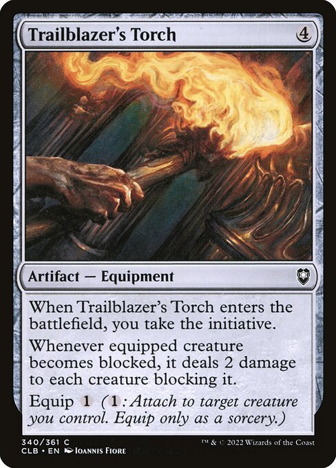 Trailblazer's Torch card from CLB #340