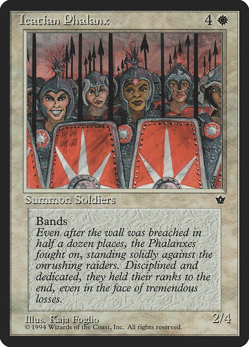 Icatian Phalanx card from FEM #product-3695