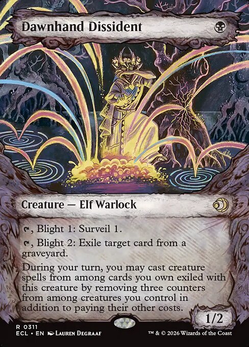Dawnhand Dissident card from ECL #311
