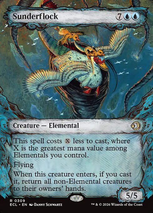 Sunderflock card from ECL #309