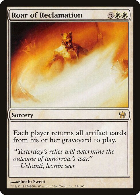 Roar of Reclamation card from 5DN #14
