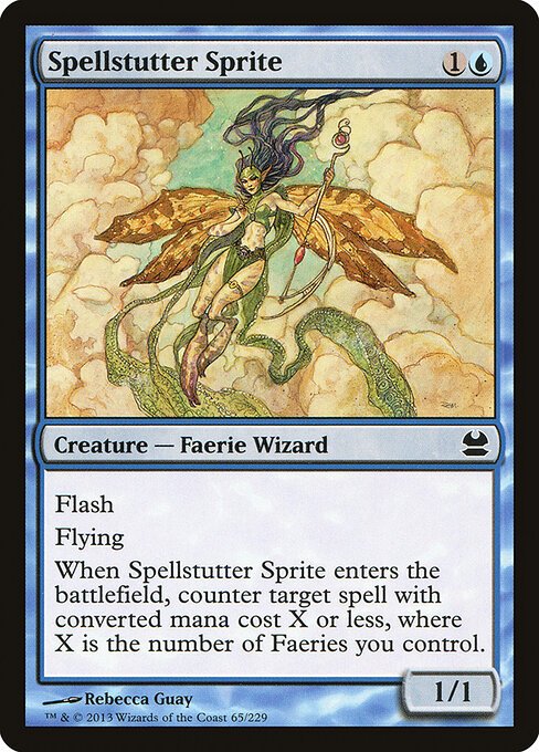 Spellstutter Sprite card from MMA #65