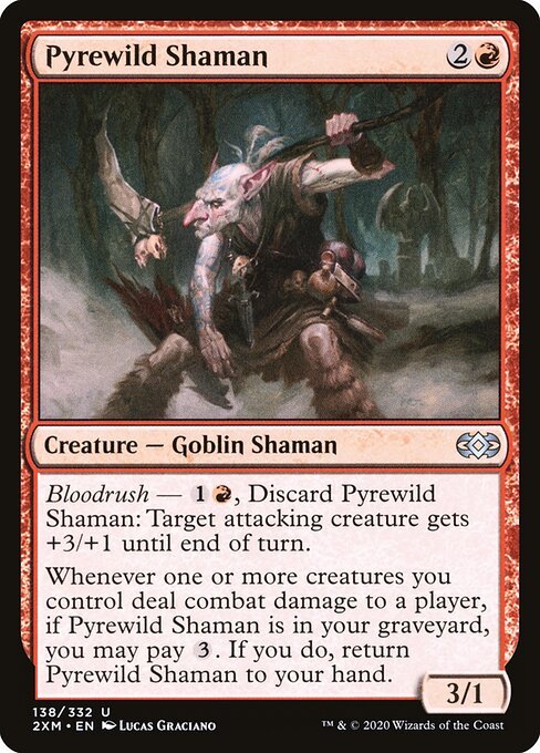 Pyrewild Shaman card from 2XM #138