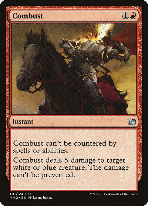 Combust card from MM2 #110