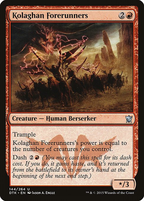 Kolaghan Forerunners card from DTK #144