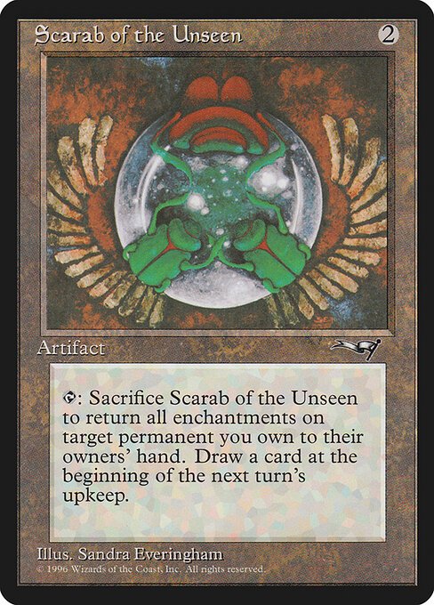 Scarab of the Unseen card from ALL #product-4227