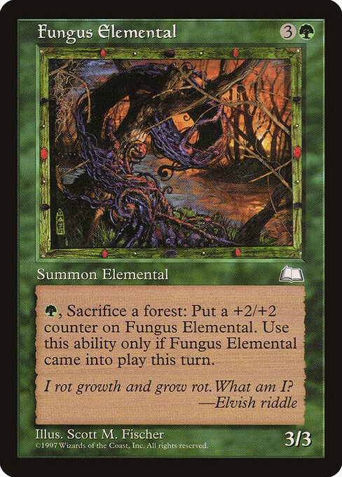 Fungus Elemental card from WTH #product-6033