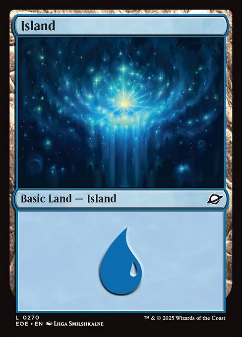 Island (0270) card from EOE #270