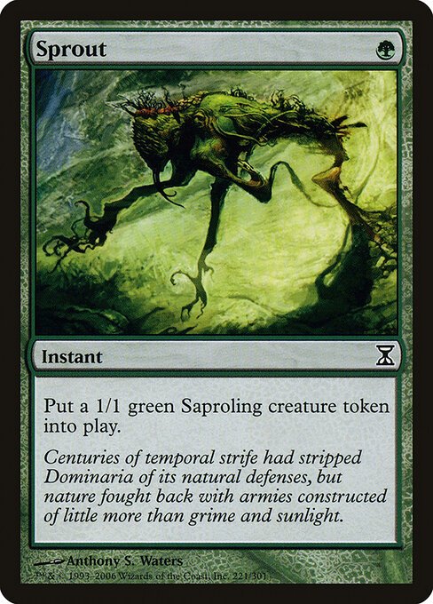 Sprout card from TSP #221