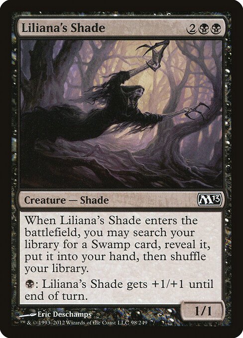 Liliana's Shade card from M13 #98