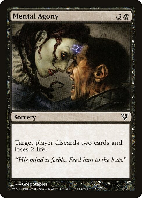 Mental Agony card from AVR #114