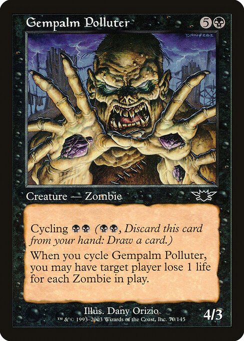 Gempalm Polluter card from LGN #70