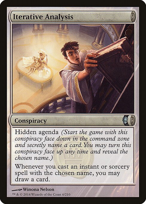 Iterative Analysis card from CNS #6