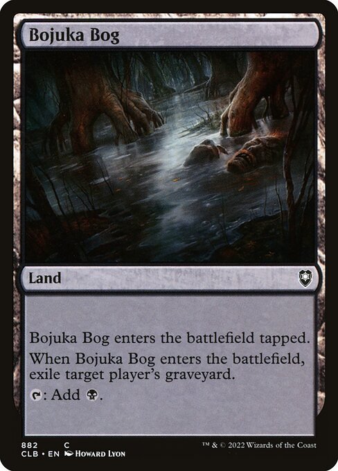 Bojuka Bog card from CLB #882