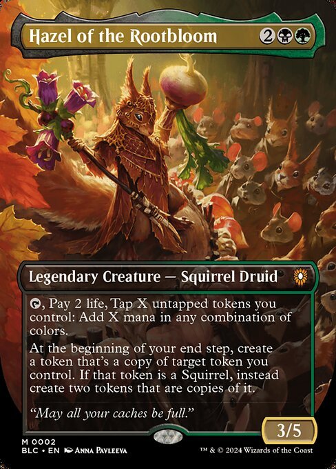 Hazel of the Rootbloom card from BLC #2