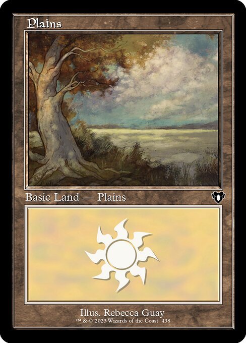 Plains (438) (Retro Frame) card from CMM #438