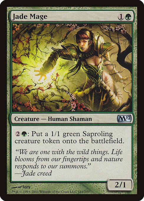 Jade Mage card from M12 #181