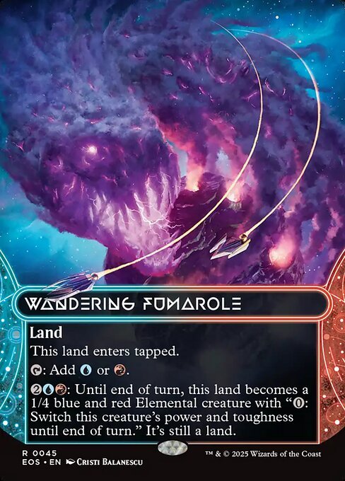 Wandering Fumarole card from EOS #45