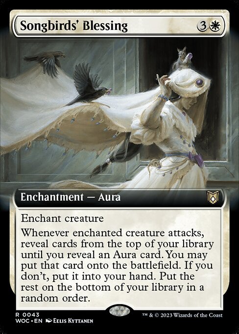Songbirds' Blessing card from WOC #43